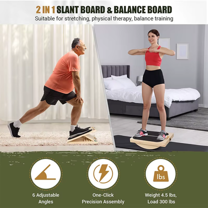 ZARVEX Leg & Balance Pro 2-in-1 Board